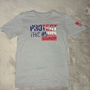 Mens Under Armour Tee Gray